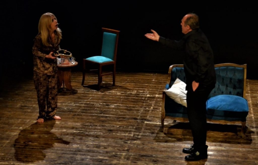 parlami d'amore di philippe claudel teatro furio camillo roma con paolo ricchi e alessia oteri commedia