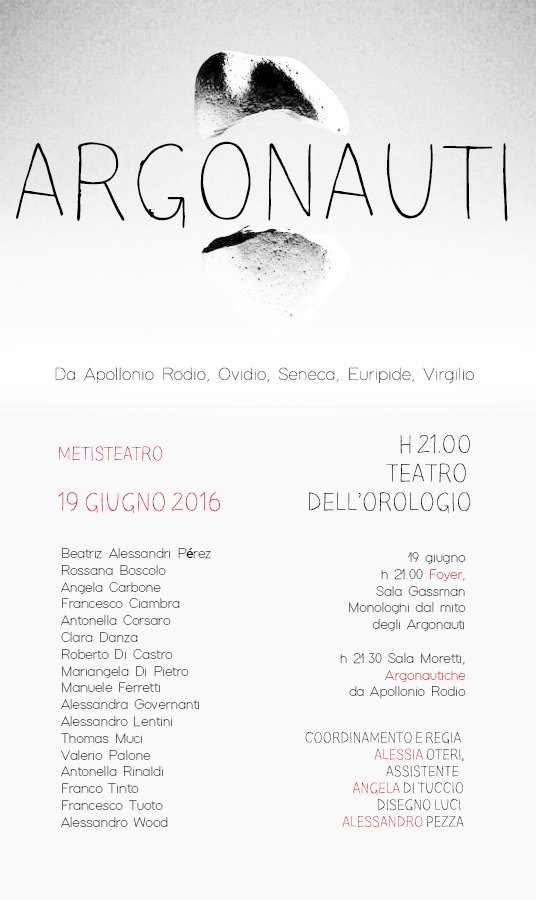 Locandina giovedì