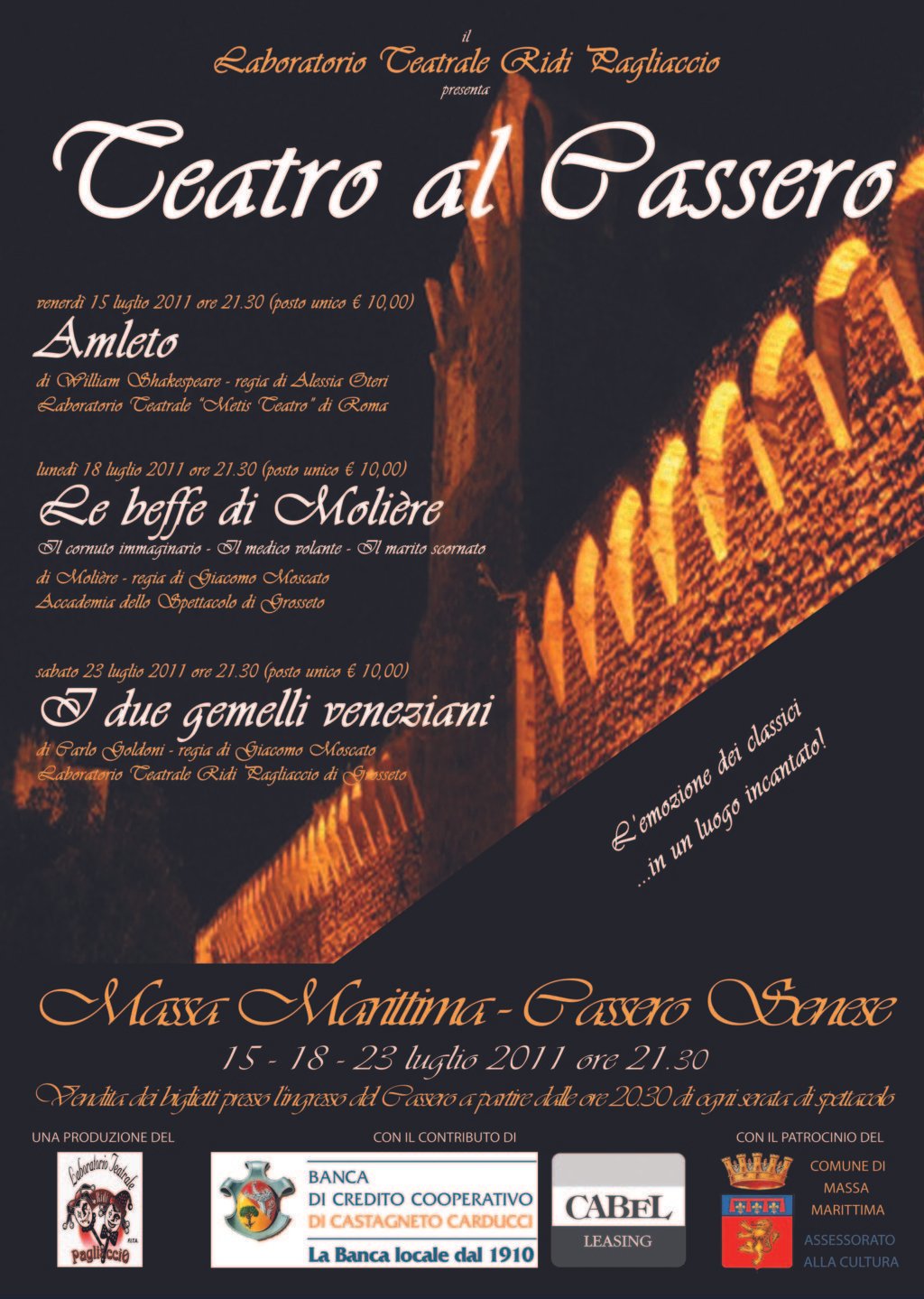 Amleto - Fortezza del Cassero