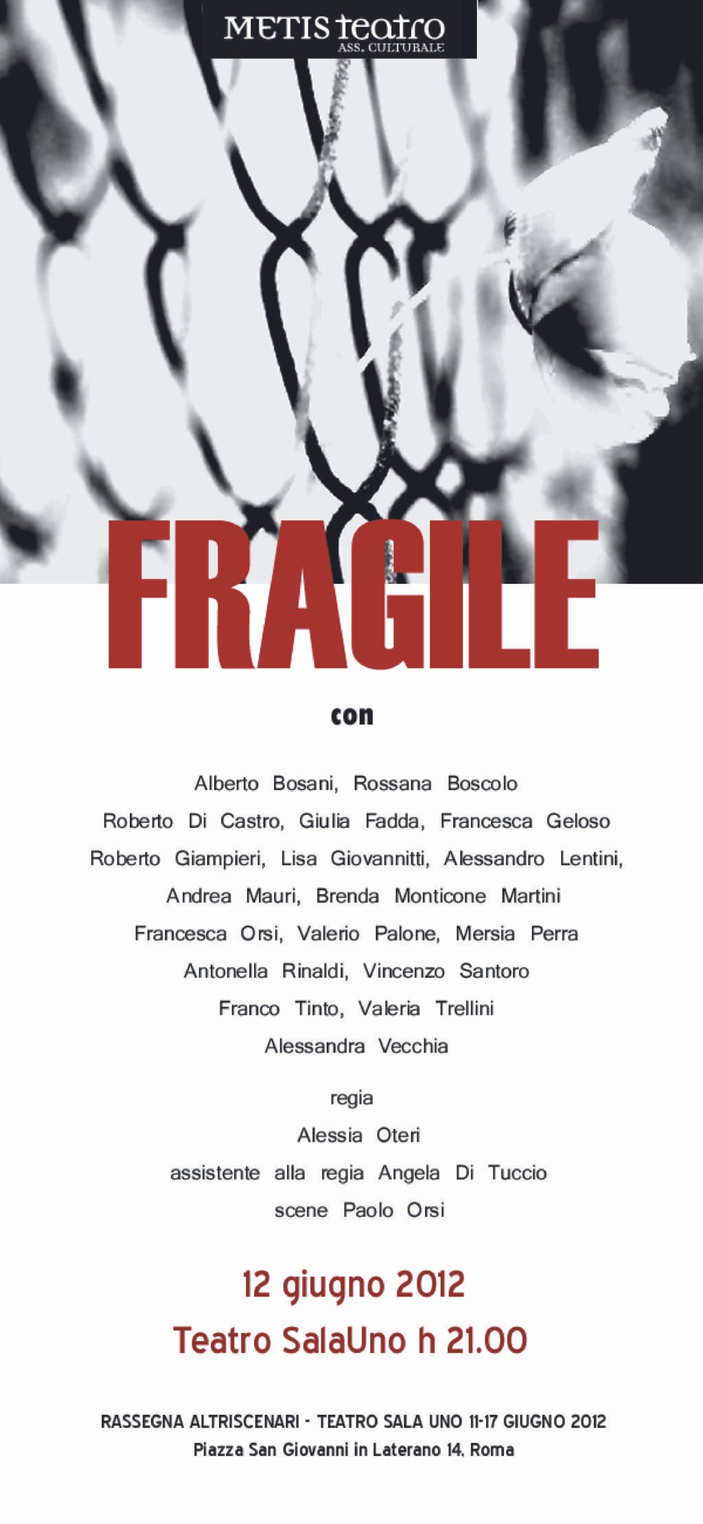Fragile - Metis Teatro